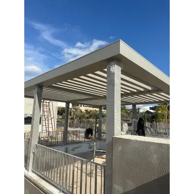 Carport Canopy – Barrel Vault
