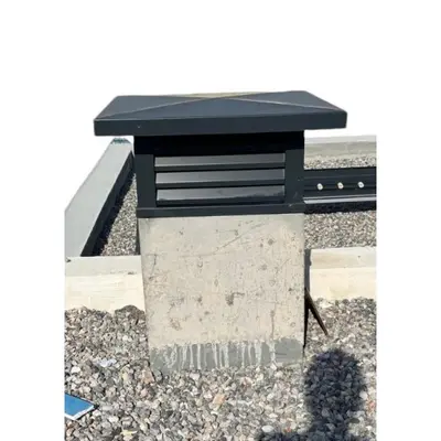Louvered Chimney Cap